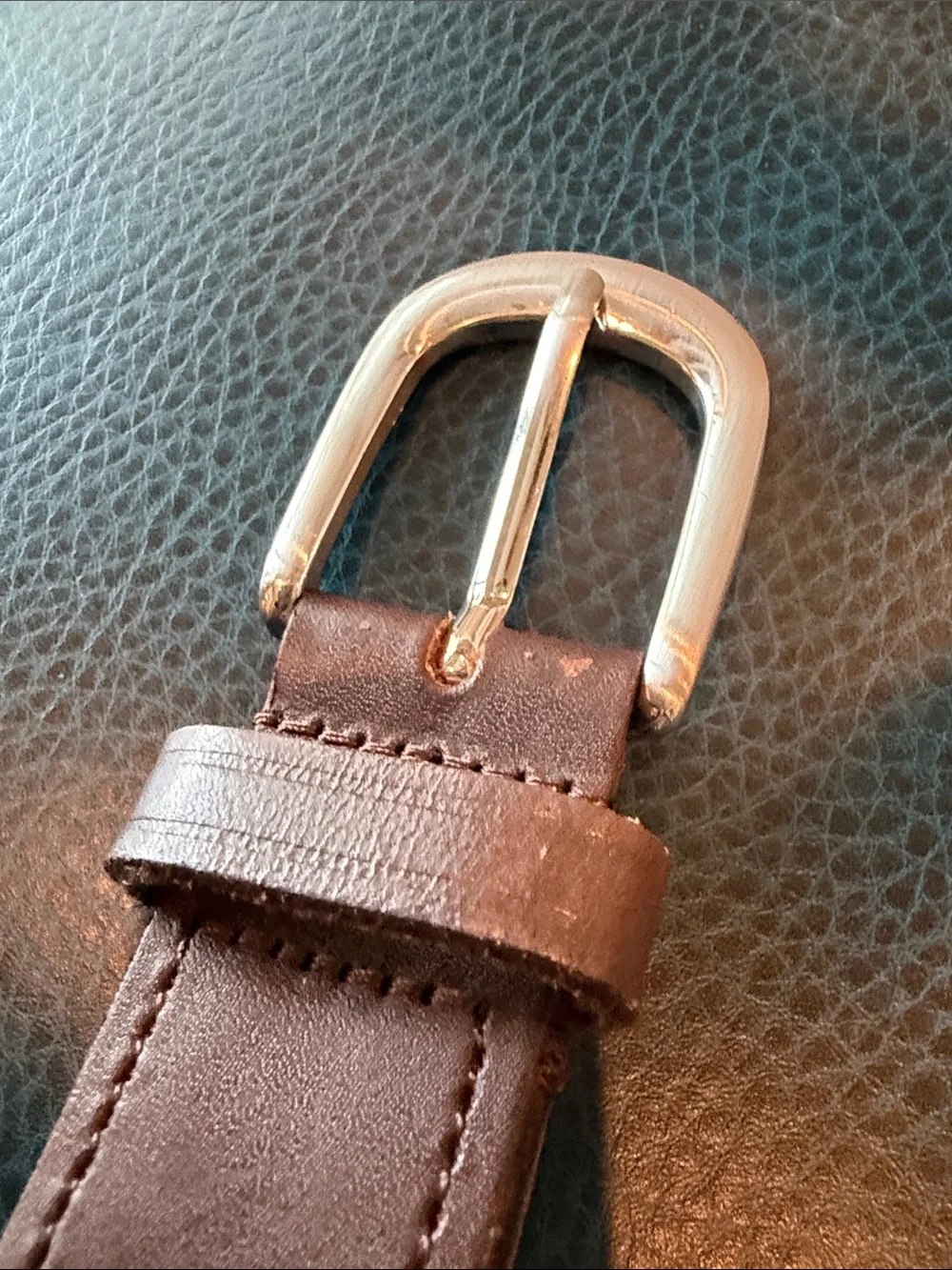 Men's Braided Leather Dress Belt - Brown
